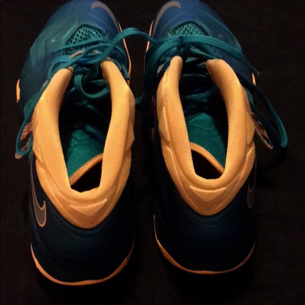 Nike Zoom Lebron James Soldier VII Turbo Green 13